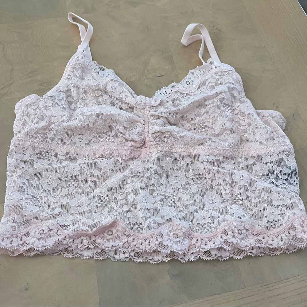 Victoria’s Secret Lace Cropped Cami